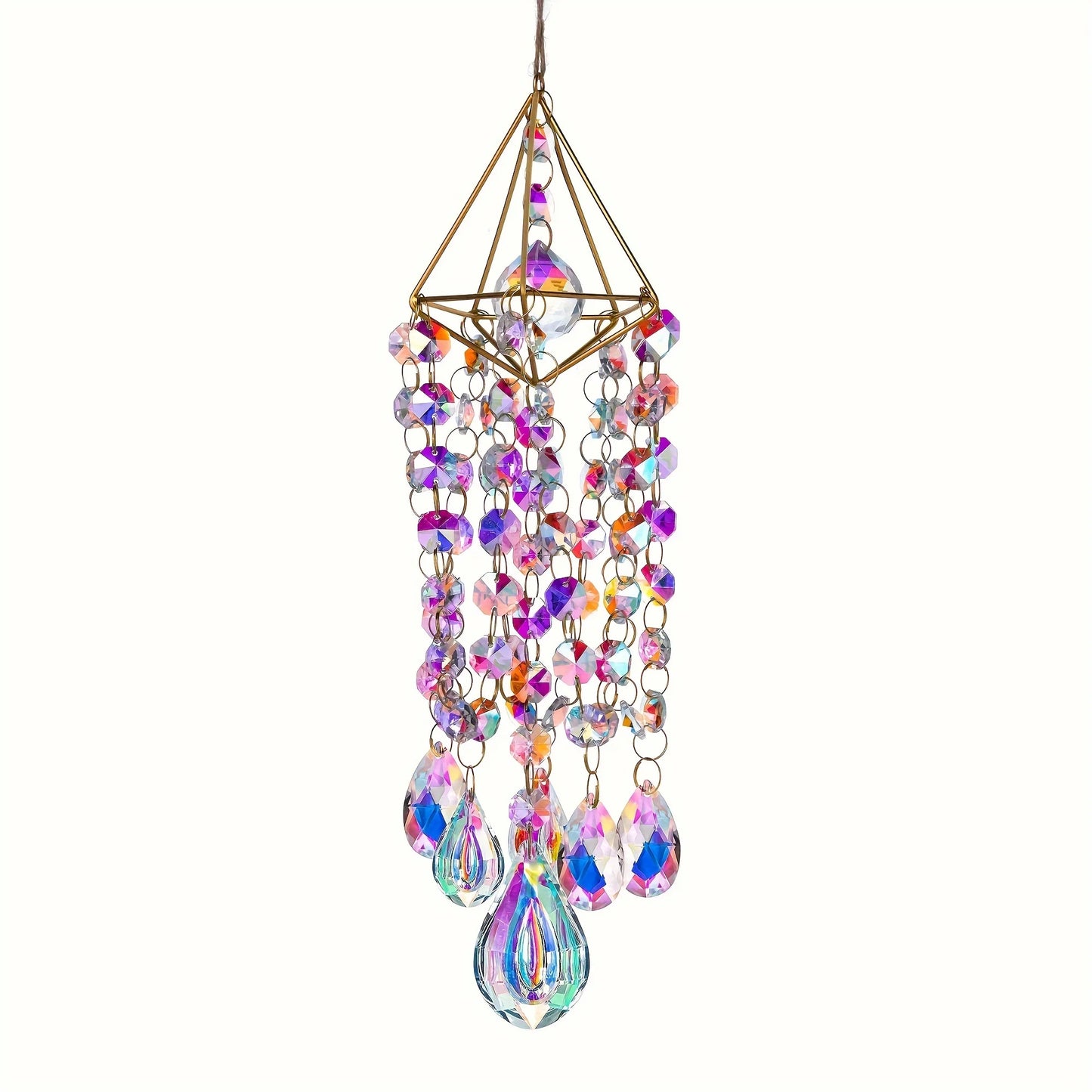 Łapacz Tęczy Kryształowy – Wisząca Dekoracja Suncatcher
