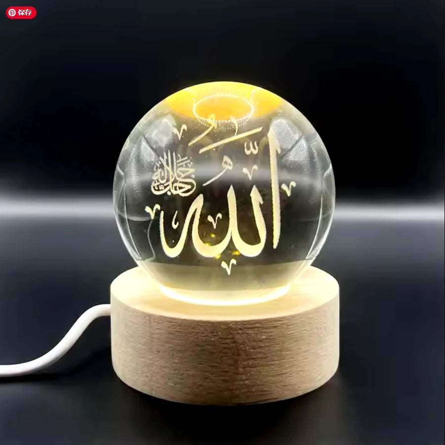 Kula Galaktyki LED 3D – Lampka Planeta Nocna