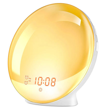 Budzik ze Wschodem Słońca i Białym Szumem – Aura Wake Light