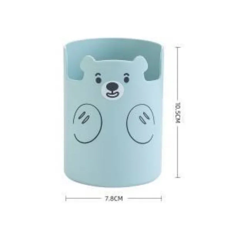 Kubek na Długopisy Miś Kawaii – Wielofunkcyjny Organizer