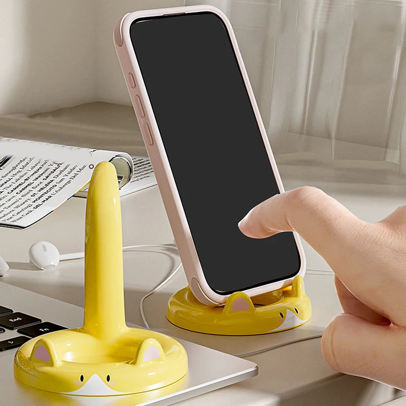 Uchwyt na Telefon Kotek – Mini Stojak Dekoracyjny