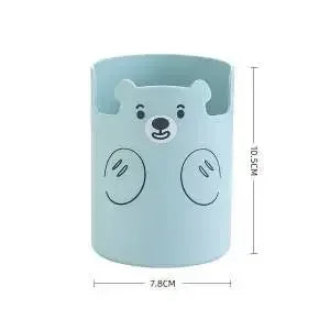 Kubek na Długopisy Miś Kawaii – Wielofunkcyjny Organizer