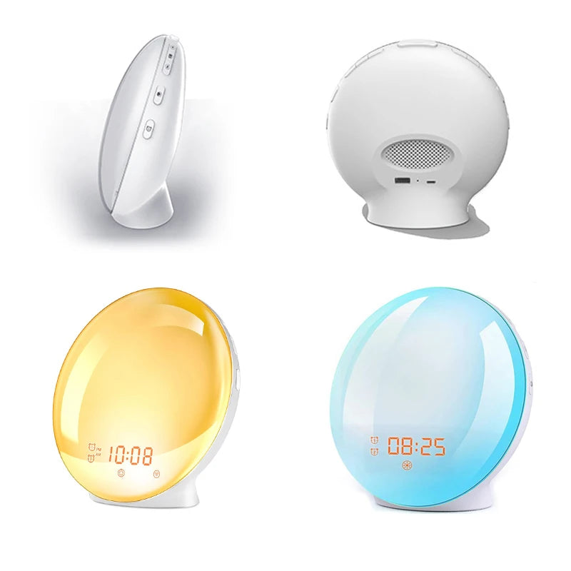 Budzik ze Wschodem Słońca i Białym Szumem – Aura Wake Light